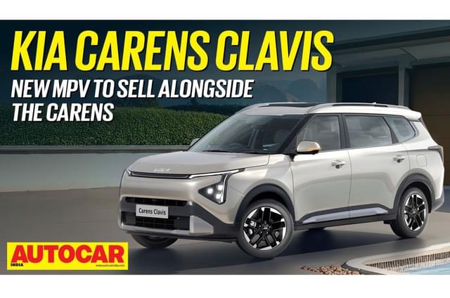 Kia Carens Clavis first look video 